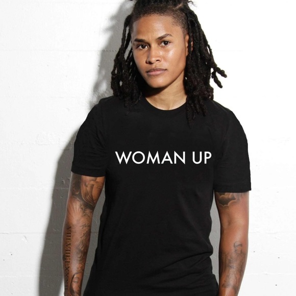 🌈 HOST PICK Stuzo Clothing Woman Up Unisex T-Shirt Size Small - Picture 1 of 3